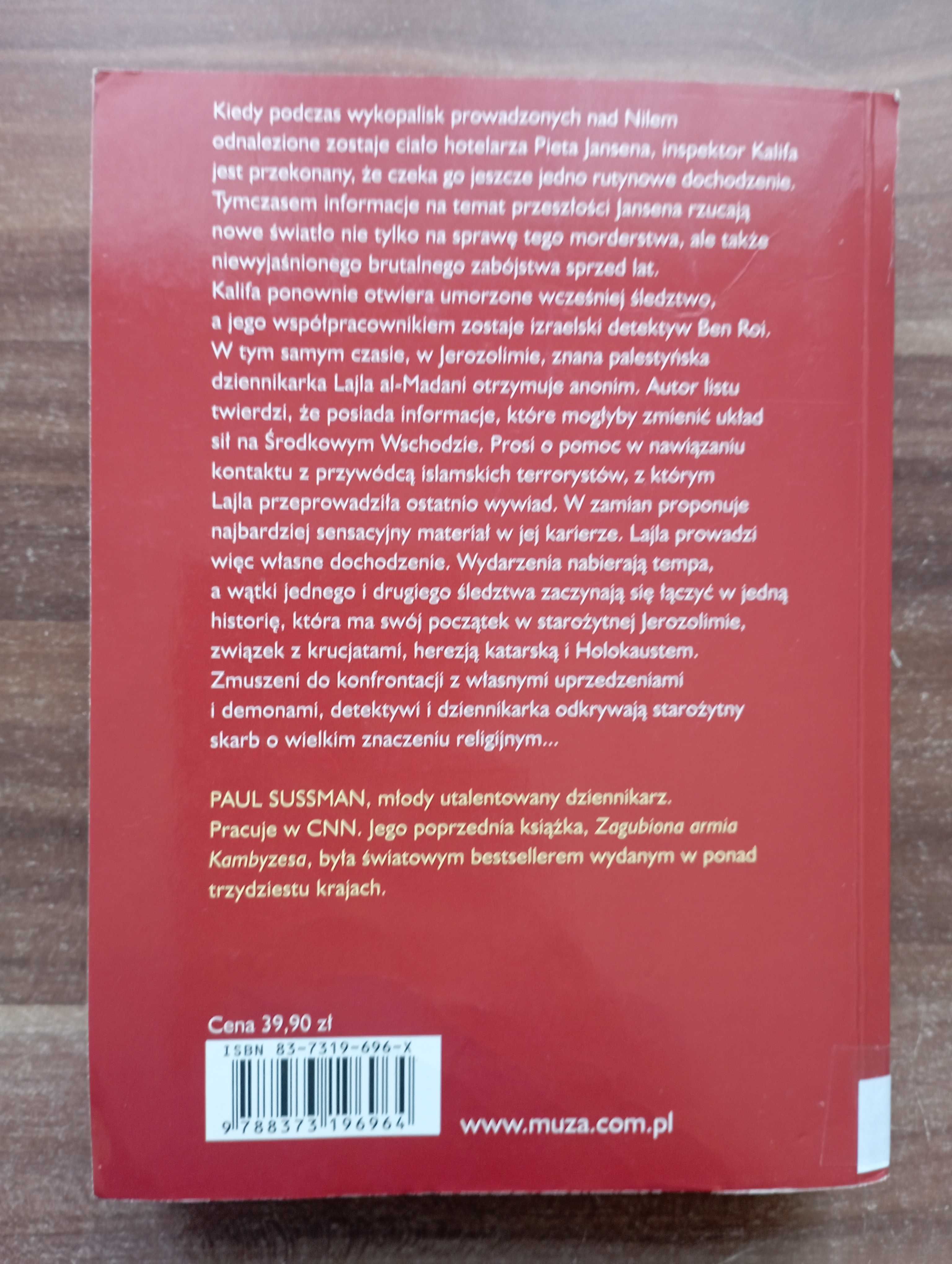 Tajemnica świątyni Paul Sussman