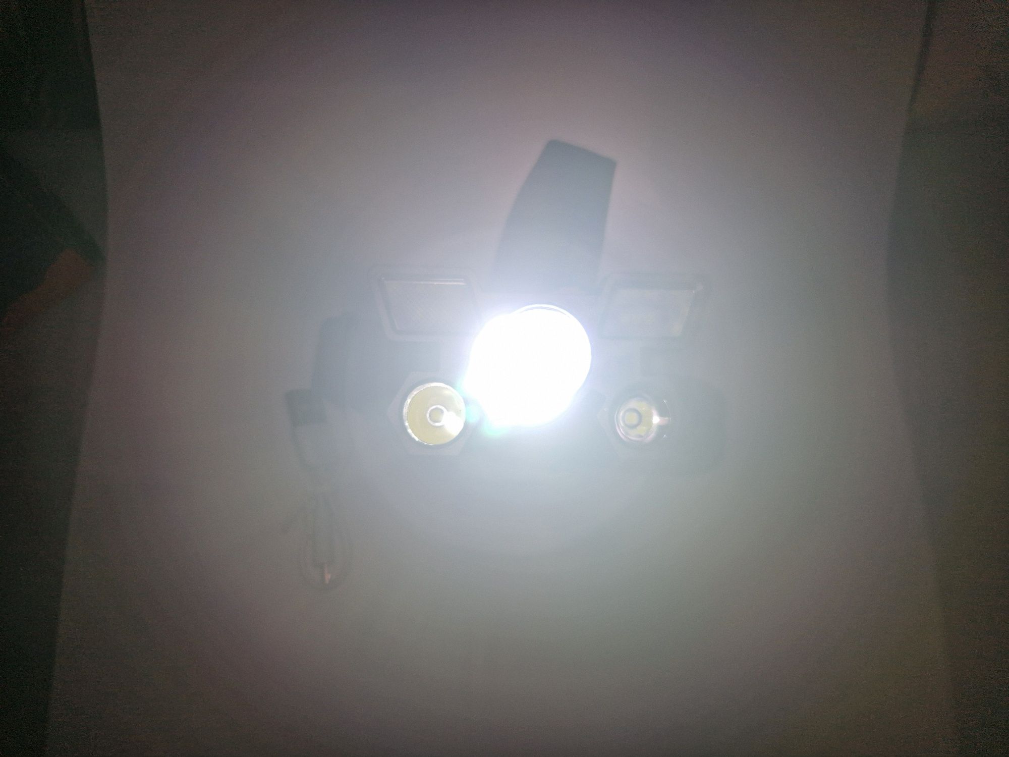 Latarka czołowa LED czołówka akumulatorowa