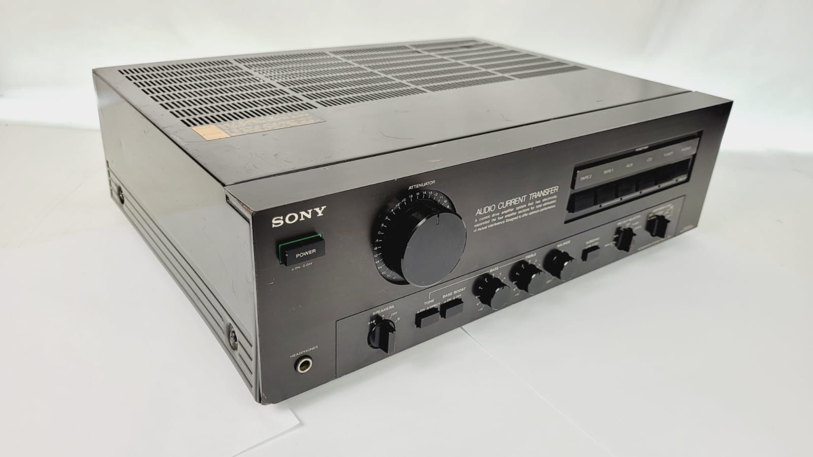 Sony TA F 555 ES POTĘŻNY WZMACNIACZ 2x100W 8ohm Japan