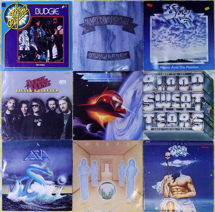 Rock,Prog Rock,Hard rock, Pop rock - Фірмові вінілові платівки