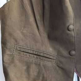 Colete senhora tipo camurça sintética