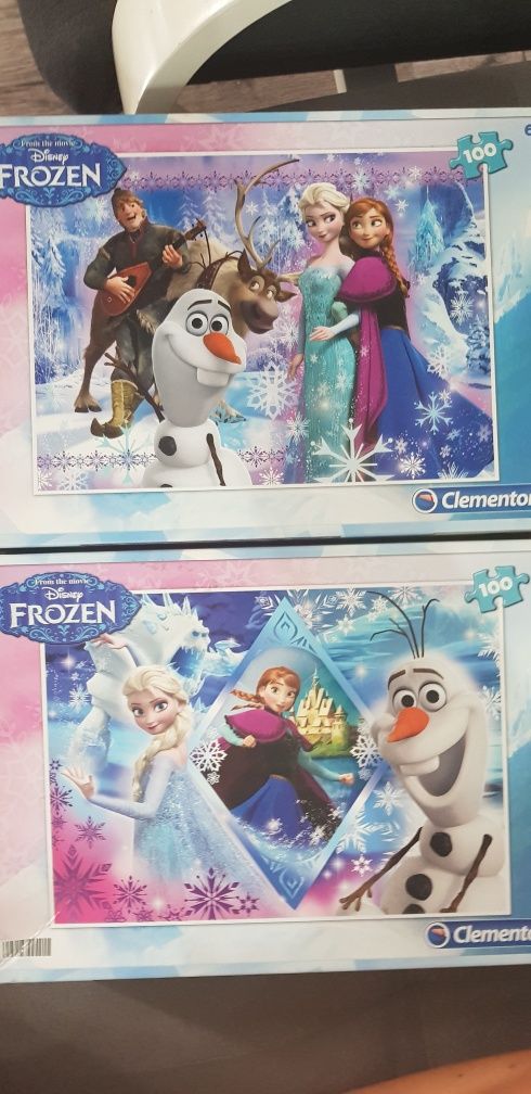 Puzzle Frozen Elsa Kraina lodu 100