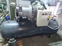 Compressor palhetas com reservatório