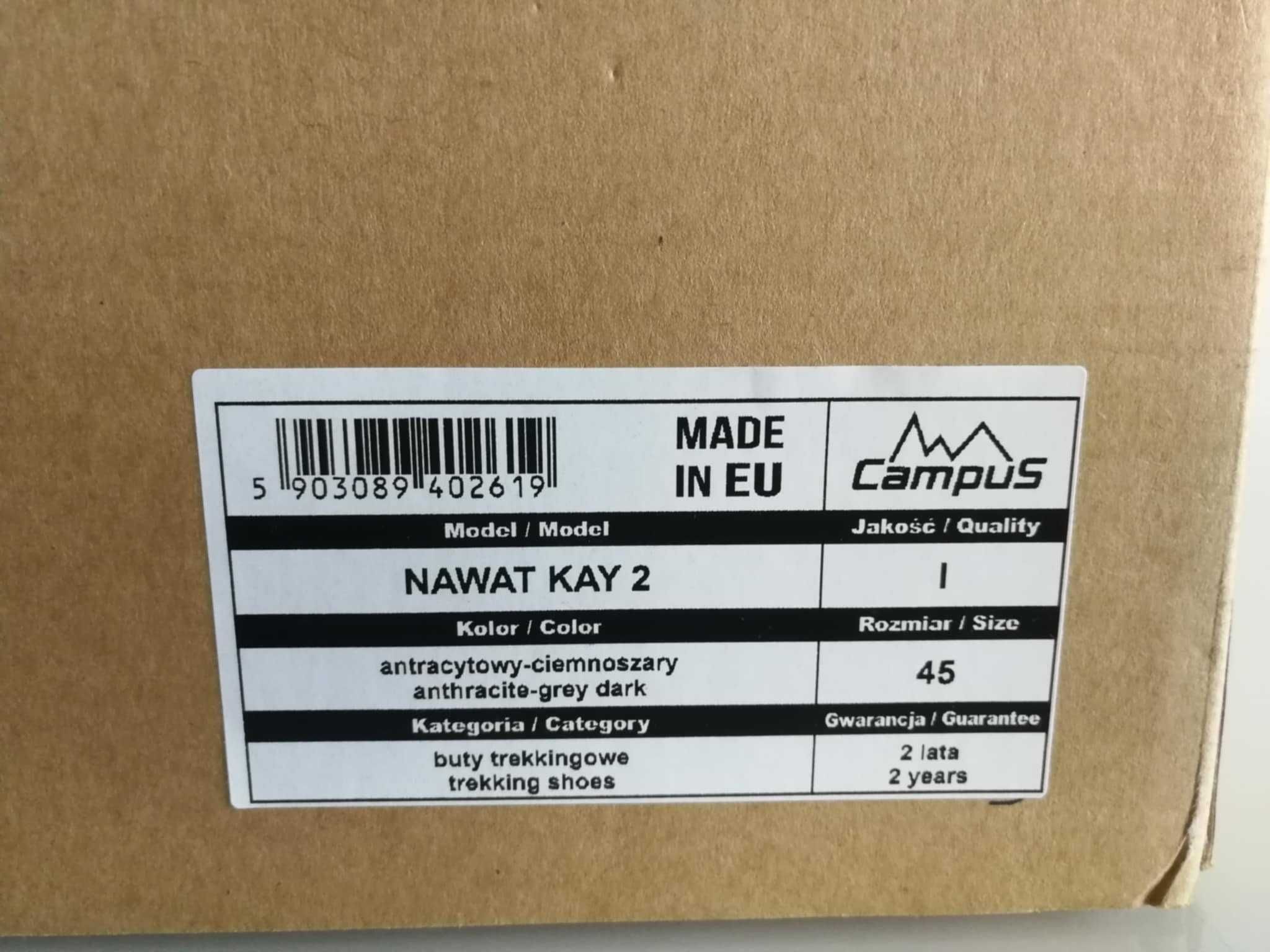 Buty Trekkingowe męskie CAMPUS NAWAT KAY II  rozmiar 45