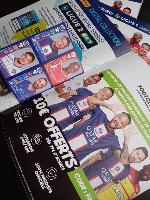 Cadernetas Foot 2023 Ligue 1