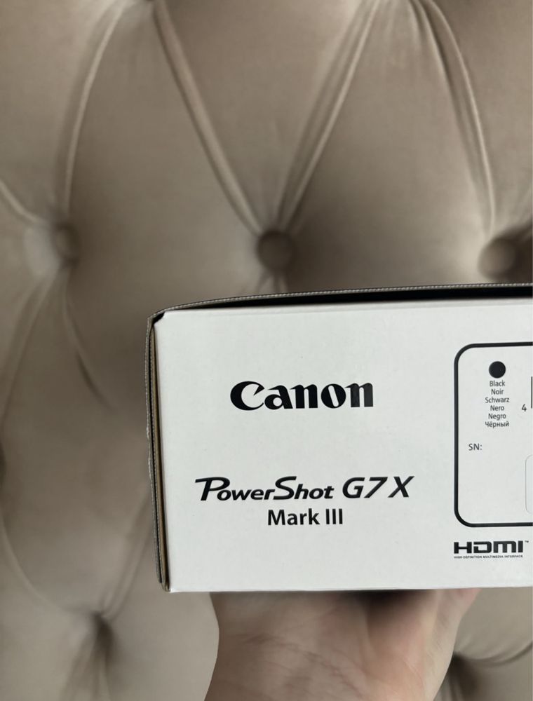 Canon g7x Mark III 2 lata gwarancji