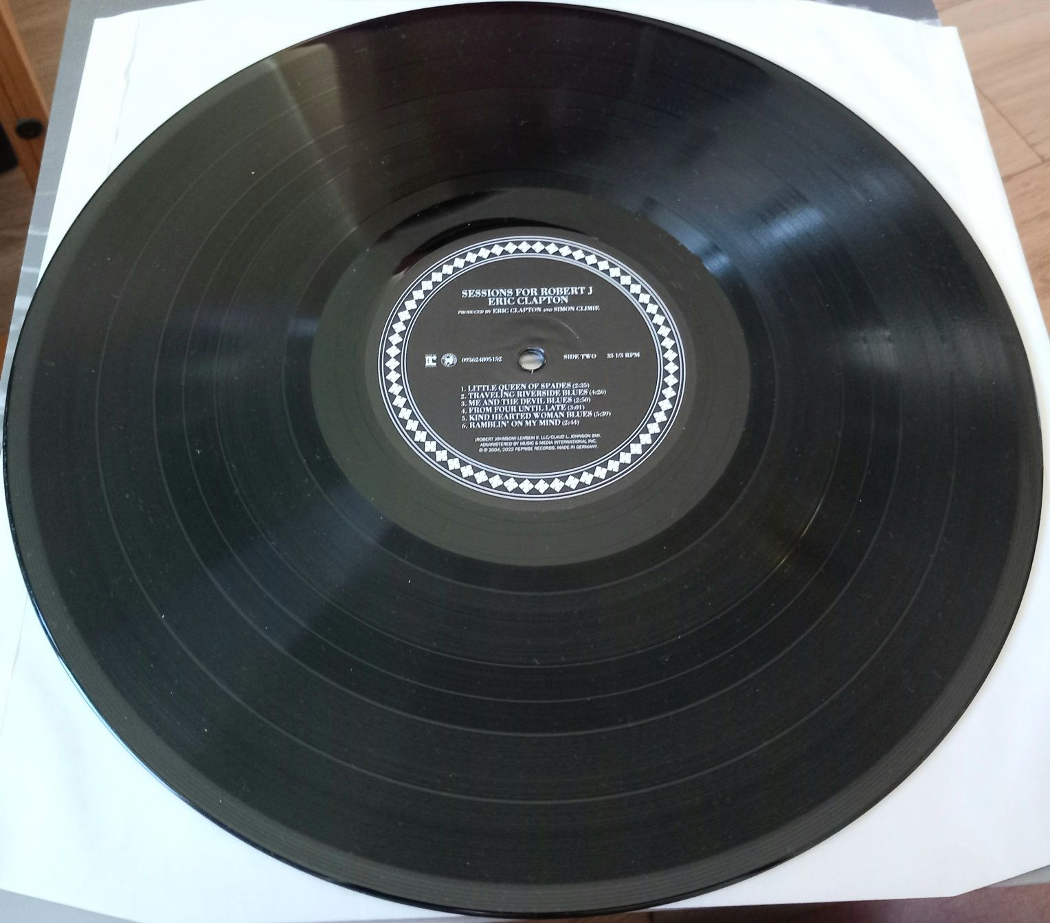 Eric Clapton Sessions For Robert J LP Winyl Album Ger 2022 MN