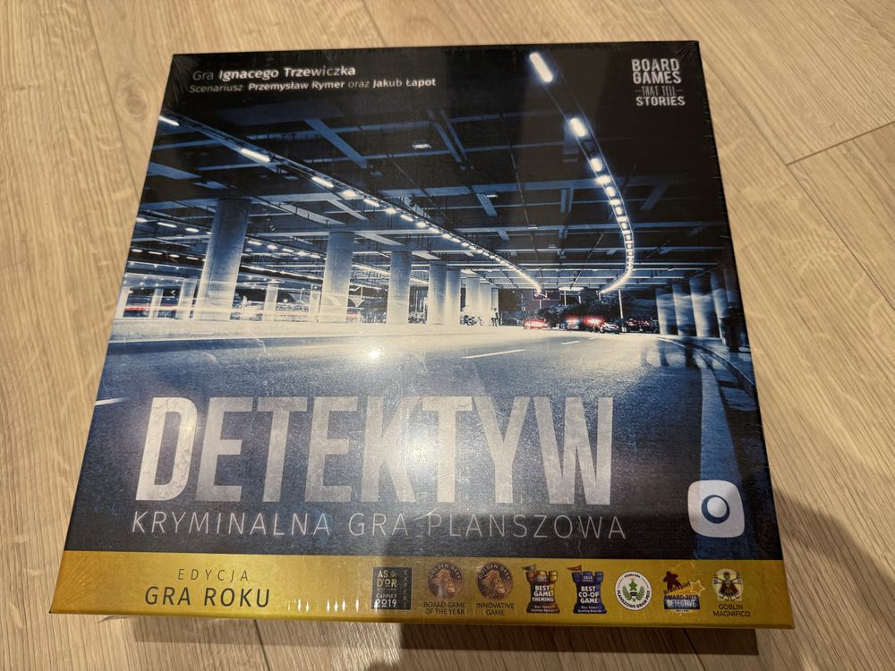 Nowa folia Kryminalna Gra planszowa Detektyw portal