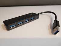 Hub USB, rozgałęźnik USB 4w1 iDsonix AMPW4A