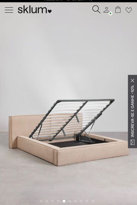 Cama de casal nova