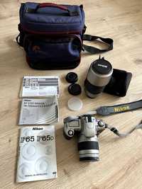 Camera Fotográfica Nikon F65 com objetiva 70-300
