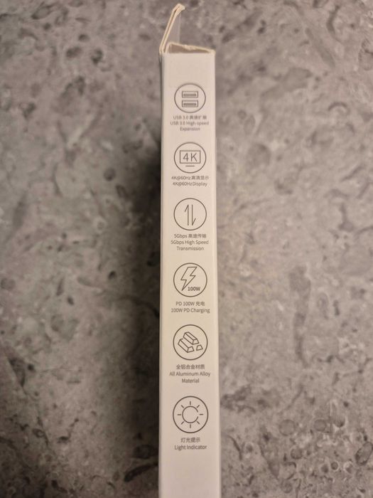 Baseus Metal Gleam Series 8-in-1 HUB USB-C
