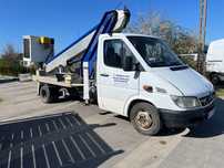 Mercedes-Benz Sprinter 416  Podnośnik koszowy, 22 metry, bliźniaki, UDT