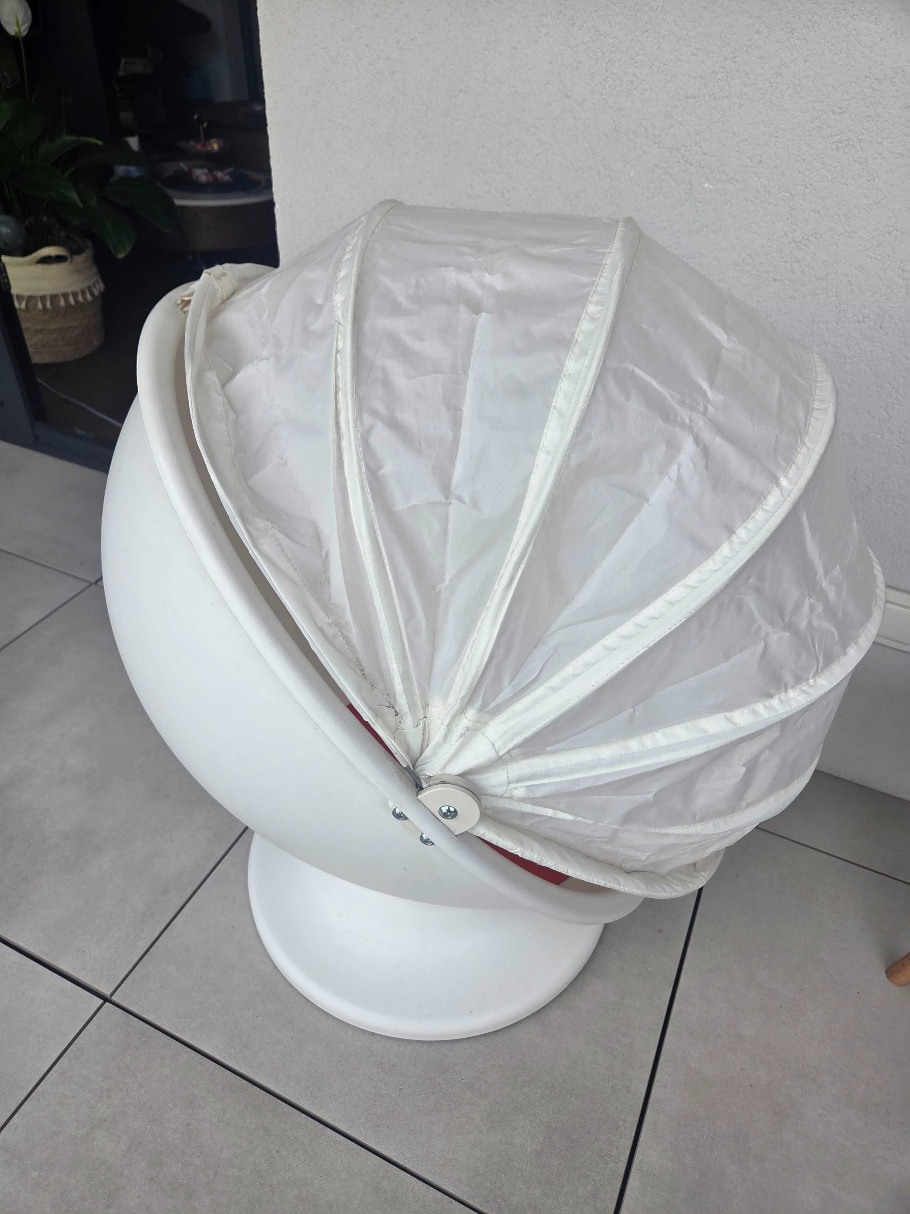 IKEA LOMSK Fotel obrotowy dla dzieci biały używany