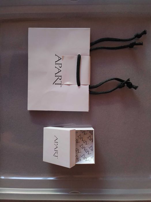 Torebka prezentowa i pudełeczko Apart 2 szt.