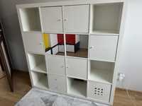 Regał Kallax IKEA z wkładami