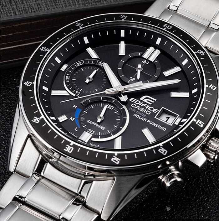Zegarek męski solarny Casio Edifice chronograf solar NOWY