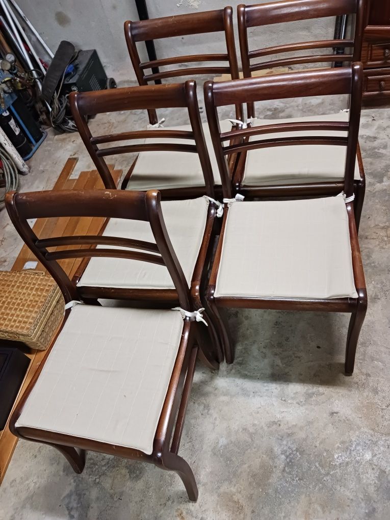 Cadeiras madeira maciça
