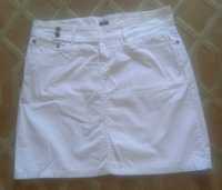 Spódnica jeansowa BIG STAR biała M