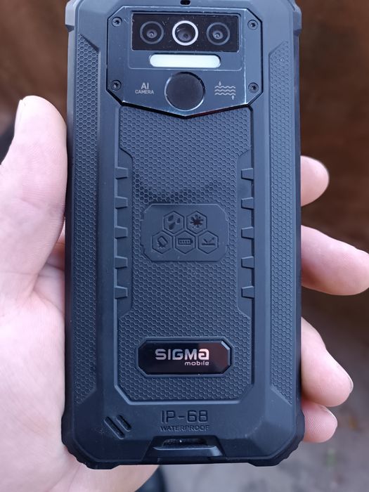 Телефон противоударний влагостійкий sigma  IP-68