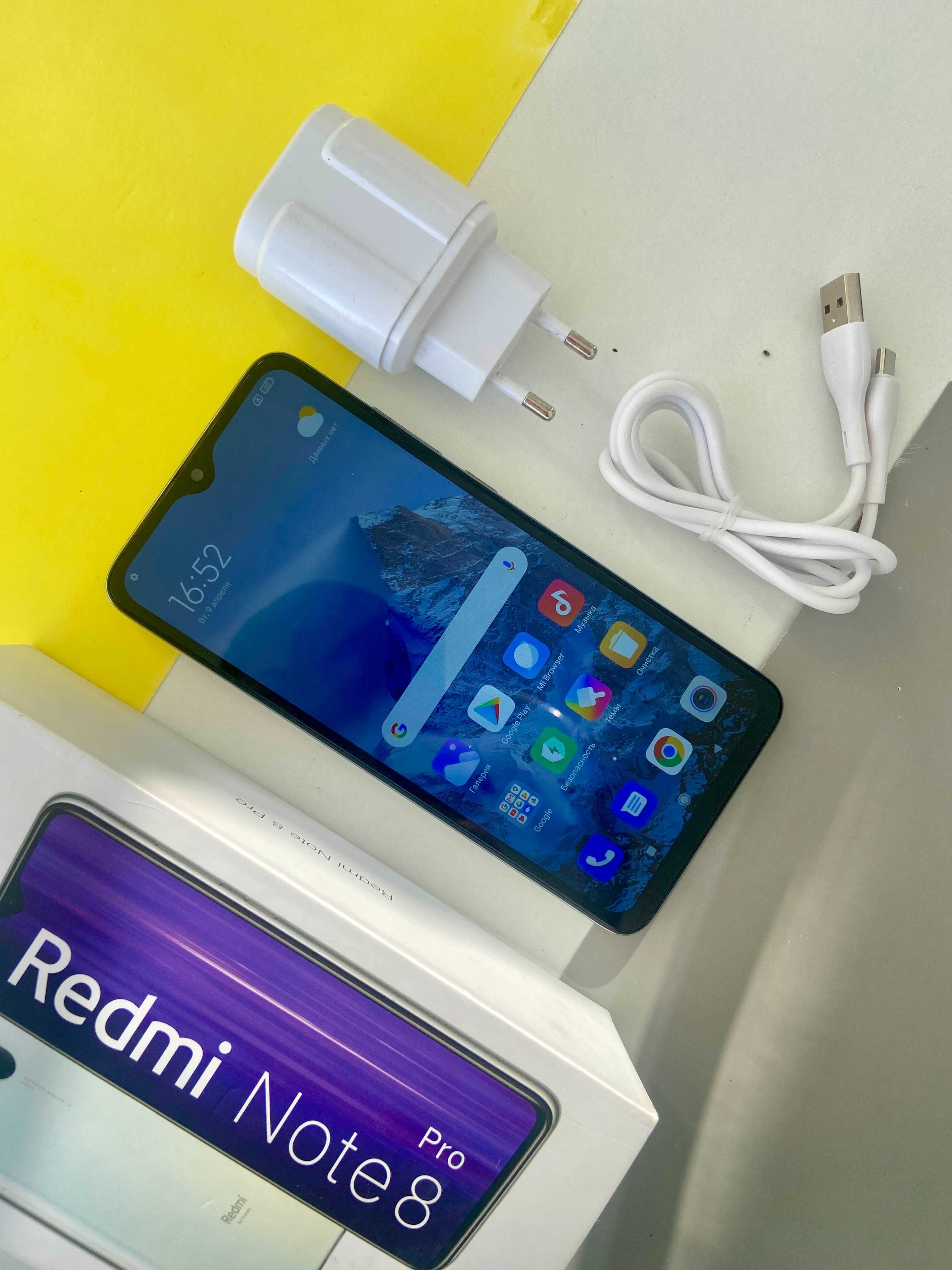 Redmi note 8 Pro 6\64gb 2 сим \ 8 ядер \ Экран 6,53" \ 4500мАч xiaomi