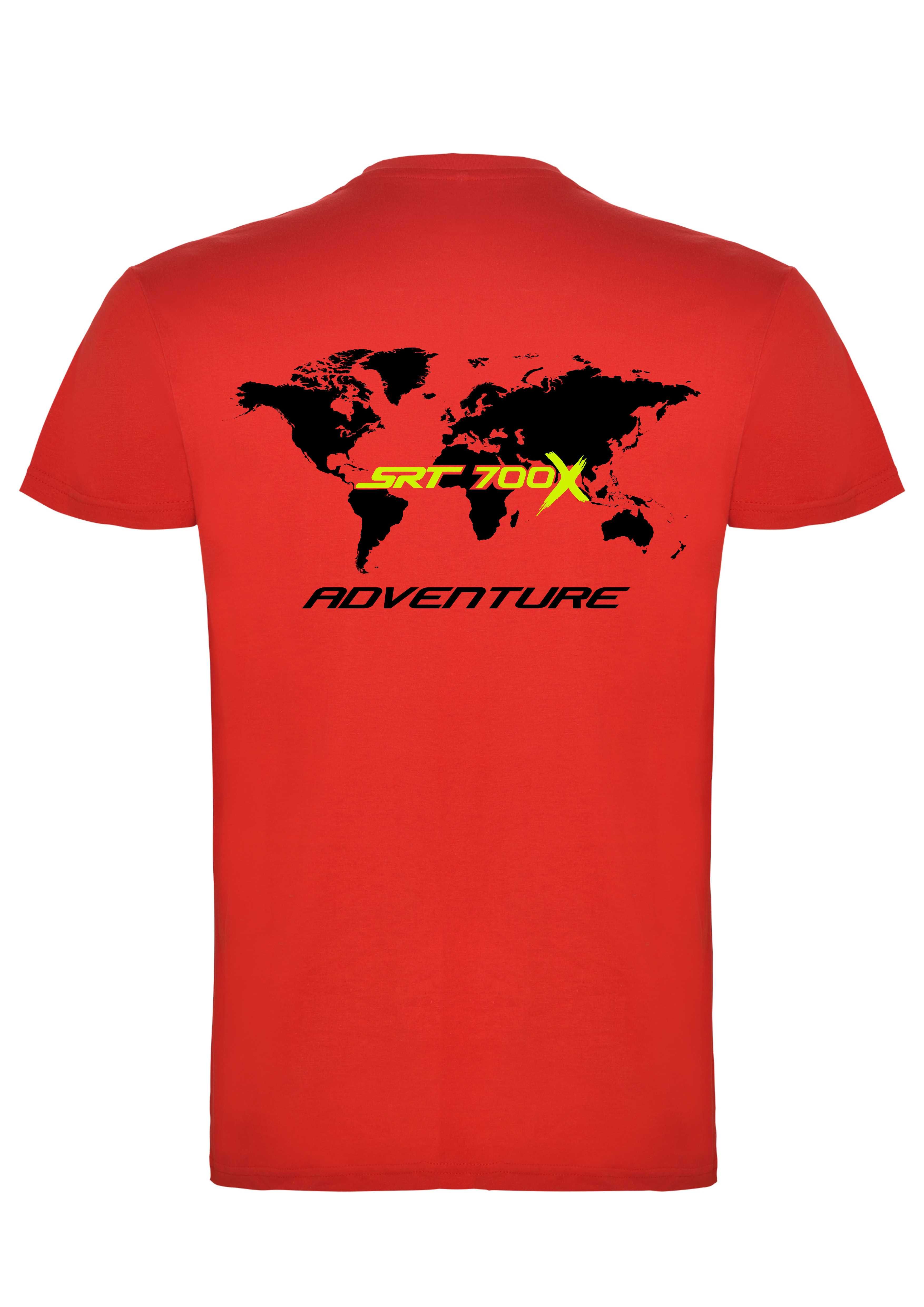 T-shirt SRT 700X World Map Adventure