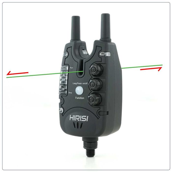 Sygnalizator brań Hirisi B150 Carp Fishing z oświetleniem LED 2 sztuki