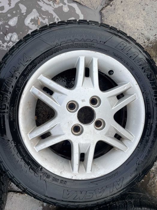 Suzuki Ignis II KPL koła alufelgi 4x100 165/70 R14 et45 ZIMOWE 22r/13r