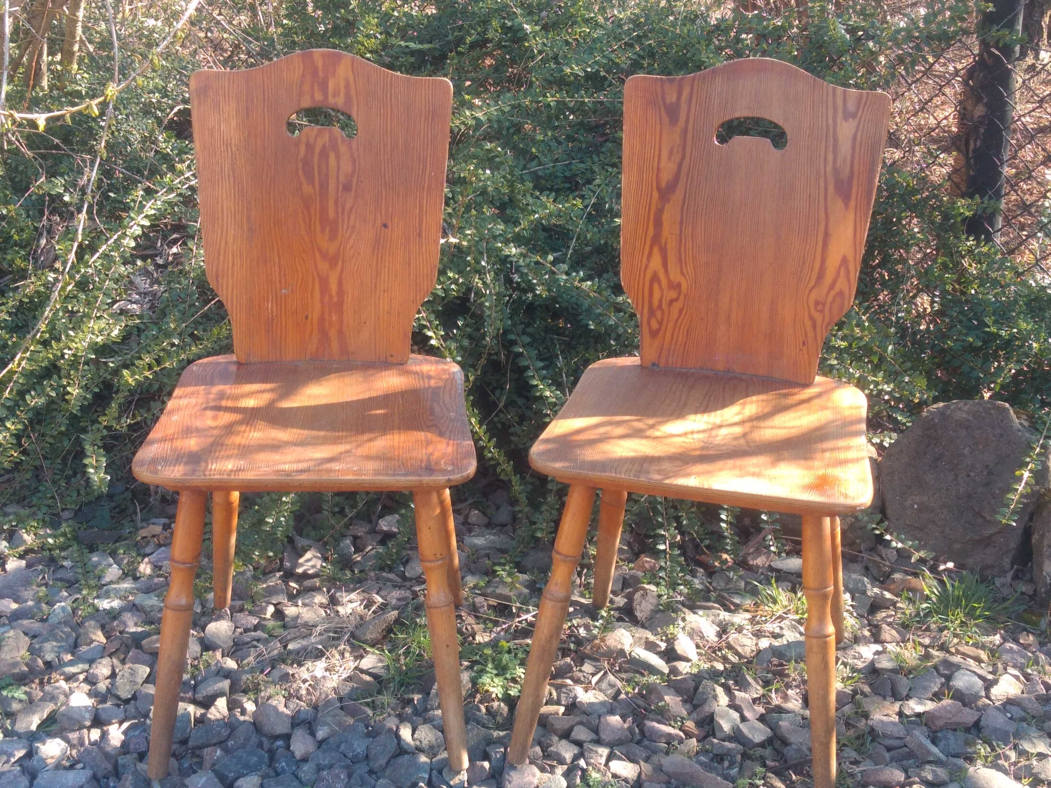 krzesła drewniane vintage, PRL jak Thonet Fameg Jasienica, Radomsko