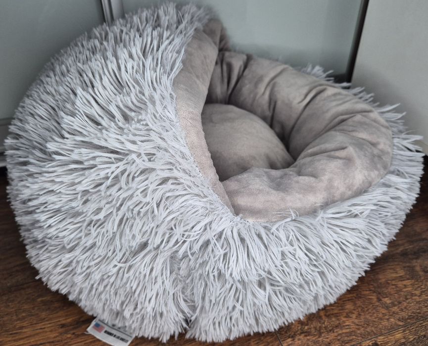 NanDog pet gear szare legowisko, posłanie dla małego pieska