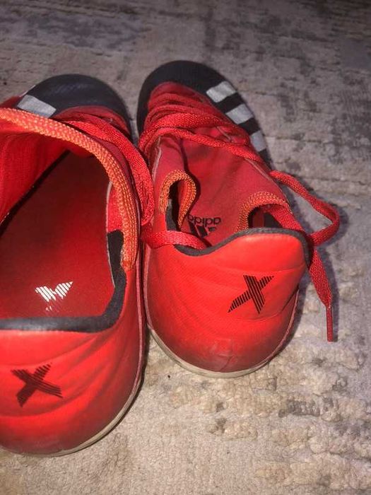 Korki Adidas x 38, 24 cm czarne