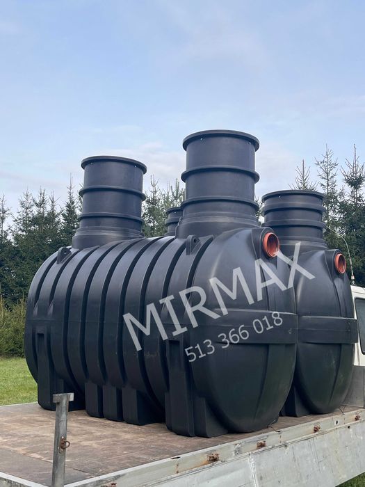 Biologiczna przydomowa oczyszczalnia ścieków 3000l 4-6os z drenażem