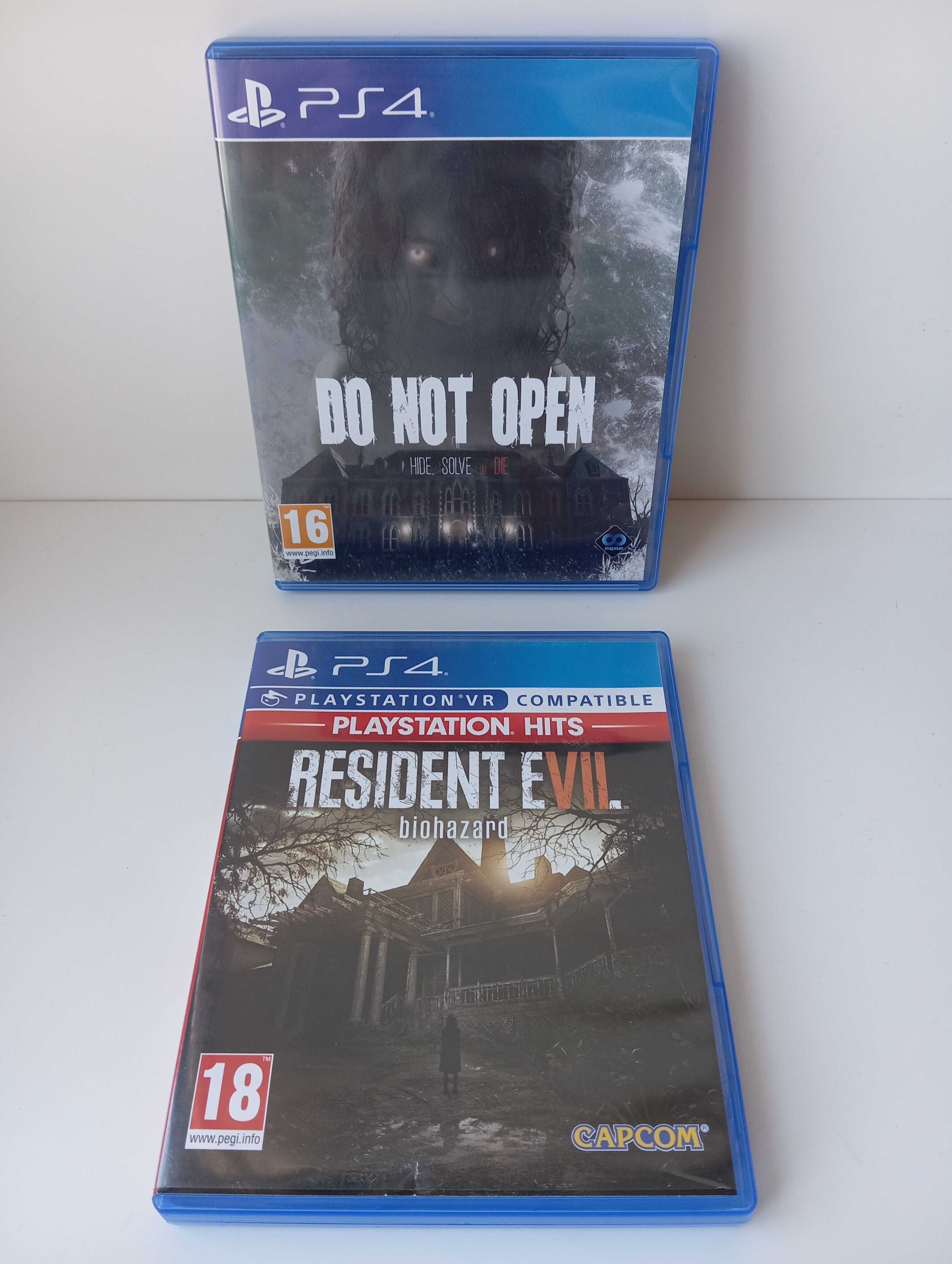 Do Not Open + Resident Evil 7, PS4 PlayStation 4