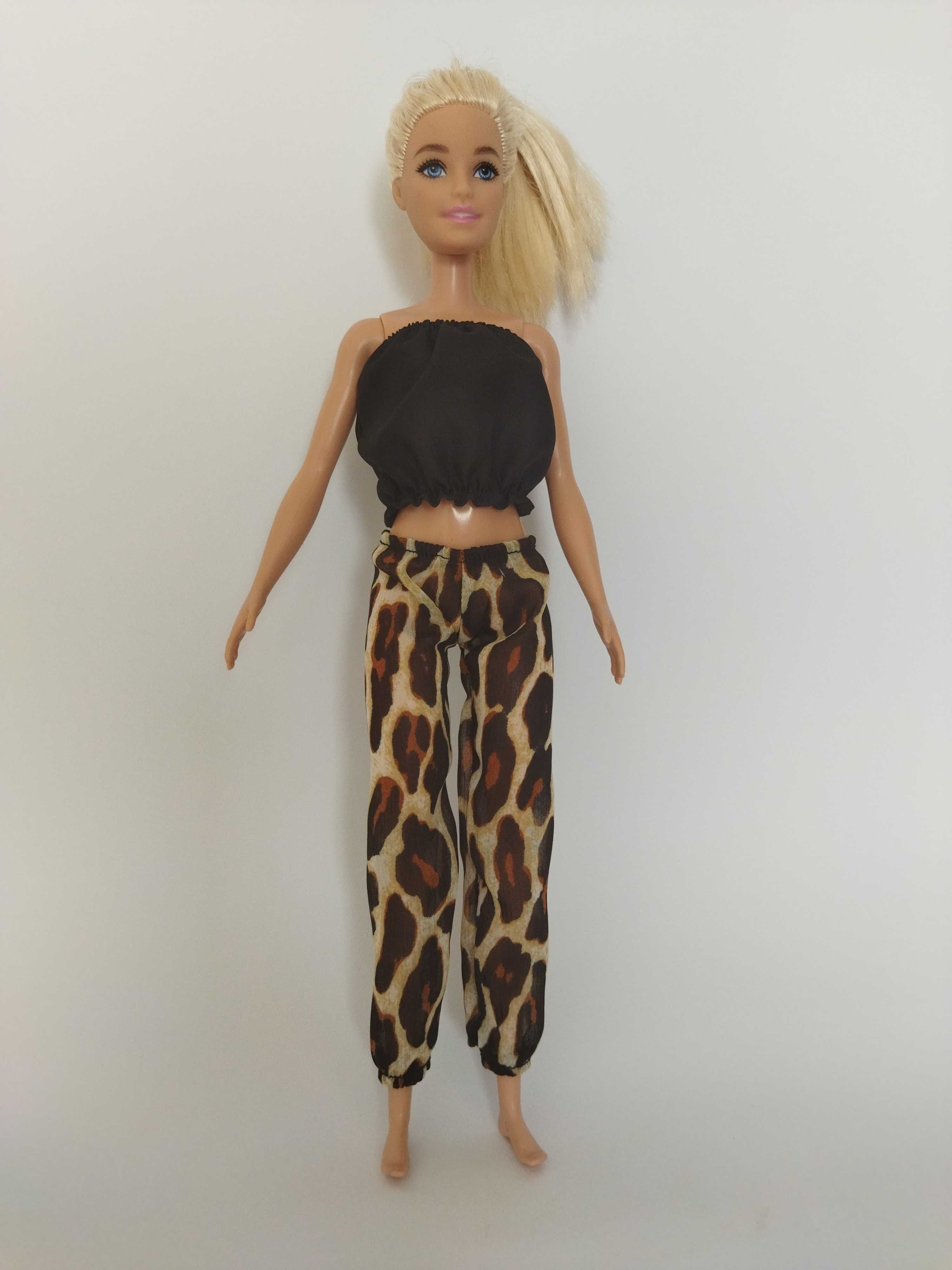 Zestaw Ubranka Sukienki dla lalek Barbie Torebki 17 elementów