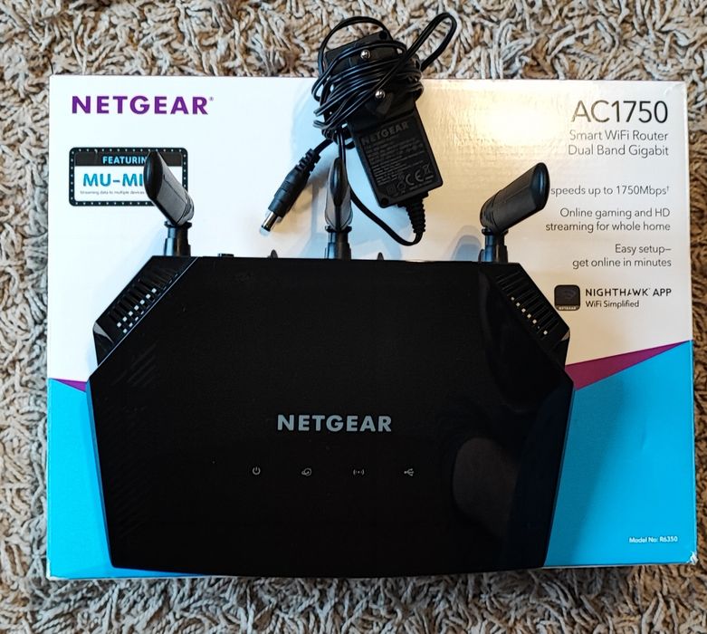 Router AC1750 WiFi Netgear R6350 2,4 i 5 GHz