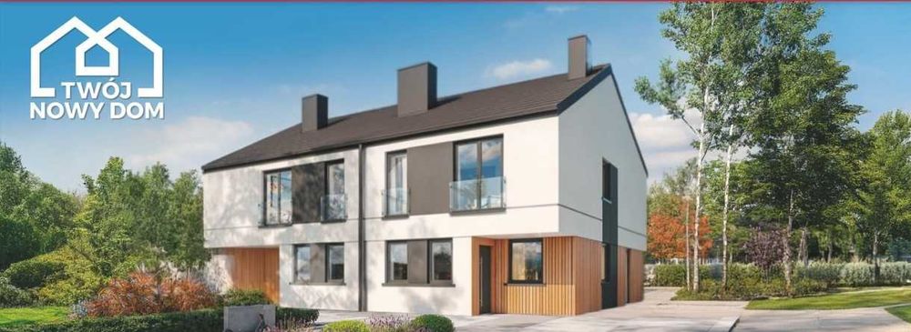 DOM 104m² z ogródkiem 140m² na SPRZEDAŻ