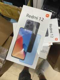 Новый Телефон Xiaomi Redmi 12 8/256Gb Черный цвет NFC