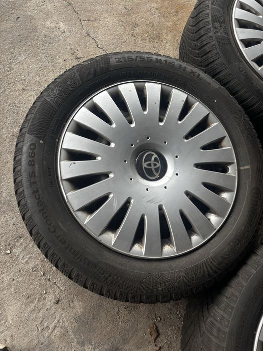 Kompletne Koła zimowe Toyota avensis t25 stand bdb