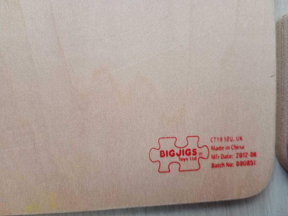 Dopasuj zwierzątka EMPIS_Bigjigs Toys_Puzzle z szablonami-układanka