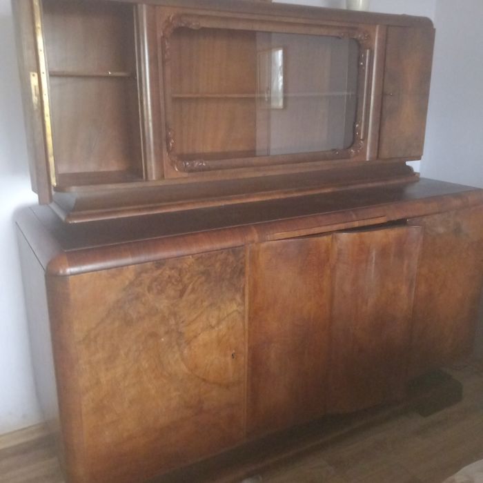 Zestaw starych mebli lata 60