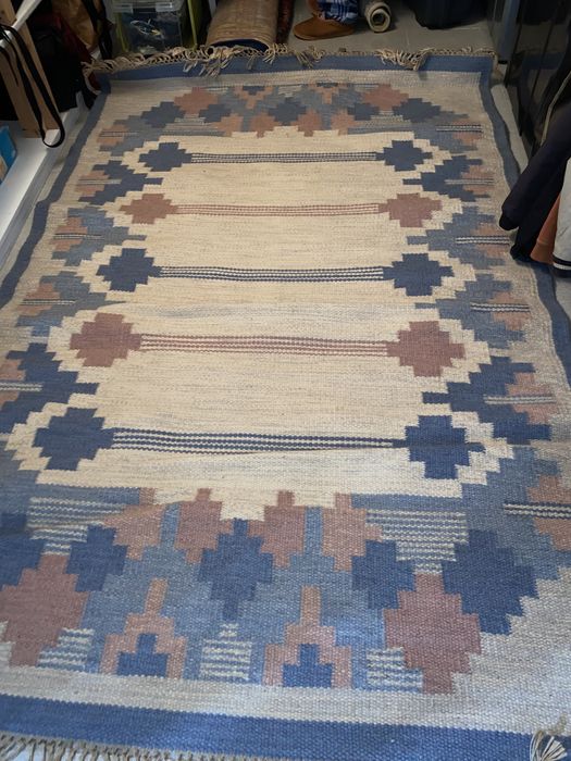 Tapete tipo arraiolos retangular