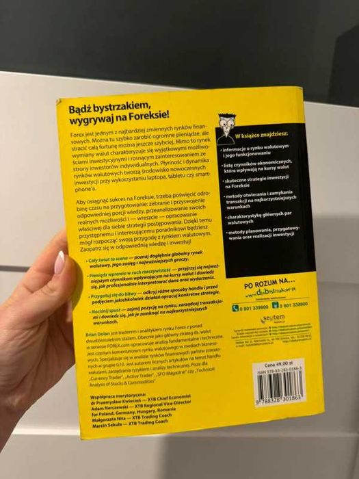 Książka inwestycje walutowe dla bystrzaków