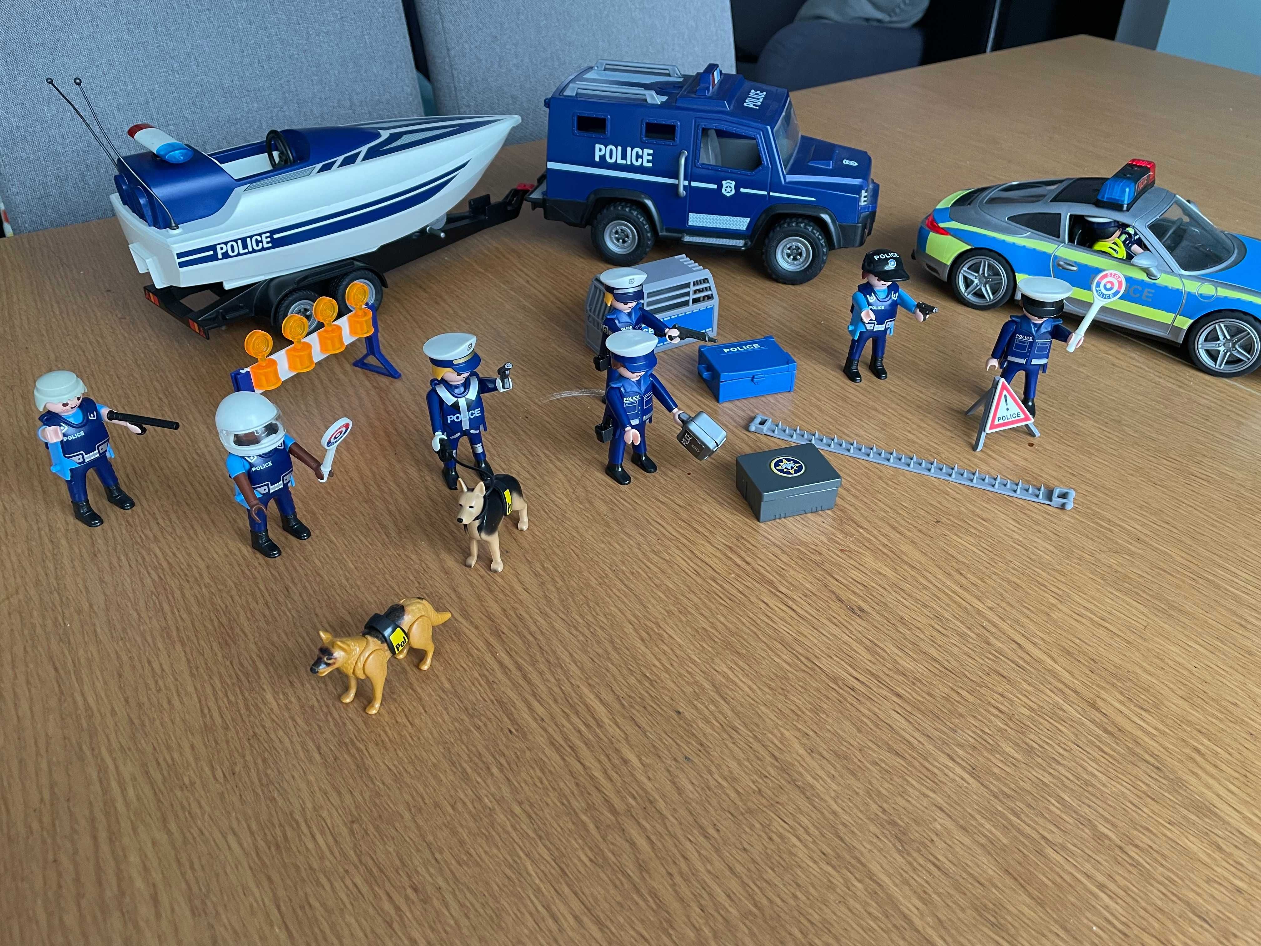 playmobil zestaw policja