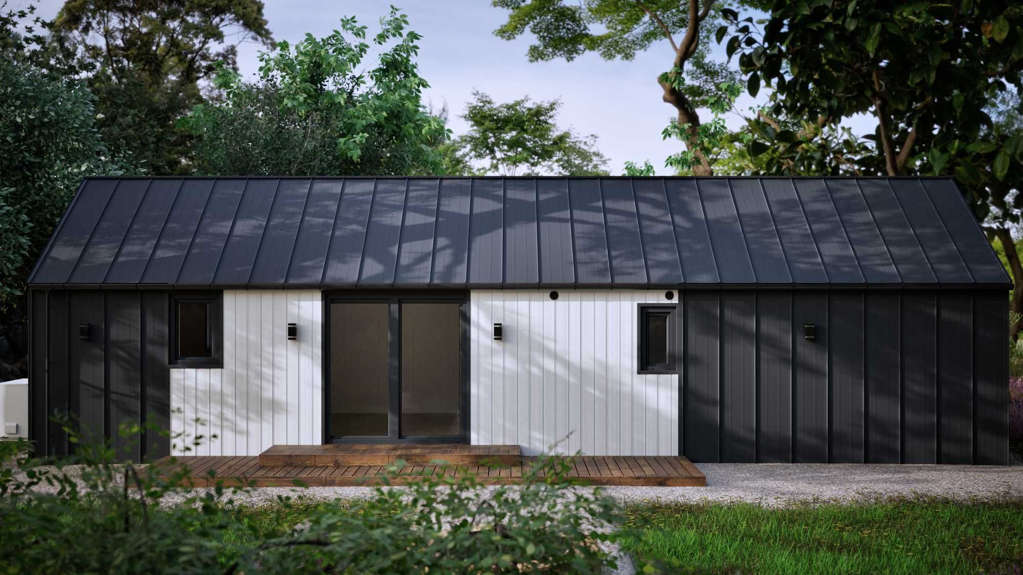 Gotowy dom pod klucz 60m2 od ręki, ogrzewanie podłogowe, klimatyzacja.