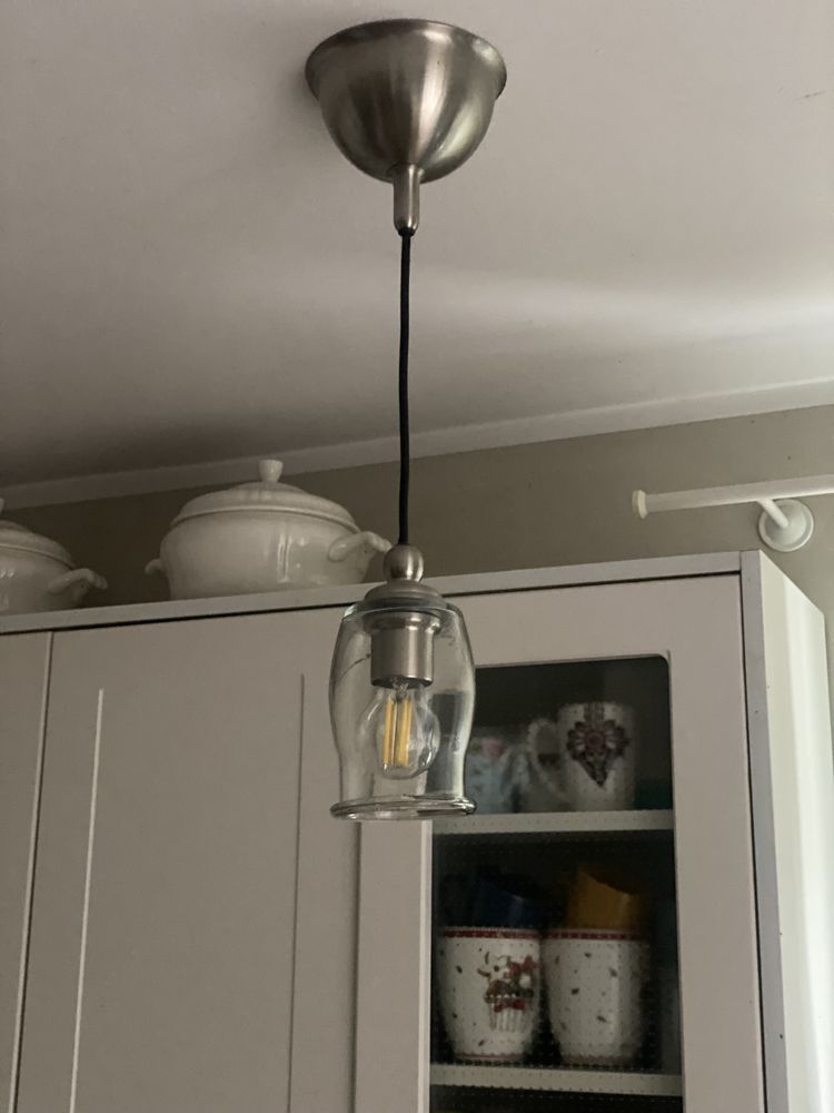 Lampa wisząca retro ze słoika 3 szt