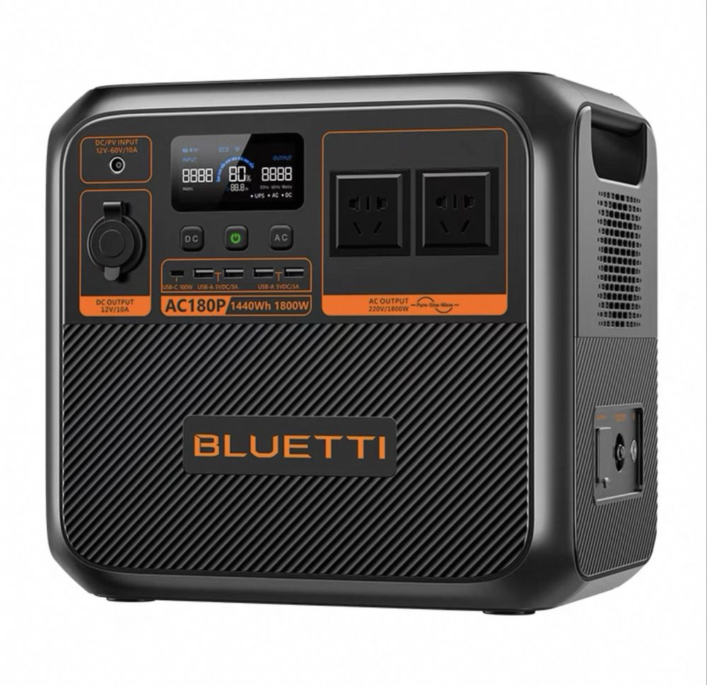 Bluetti ac180p (180W) зарядная станция