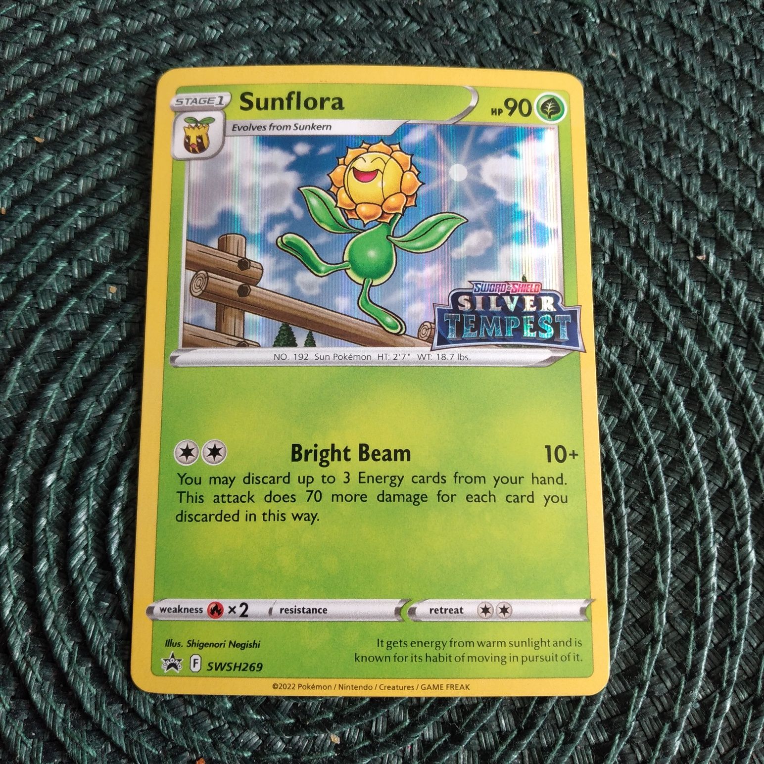 Sunflora - Silver Tempest - Promo - Karty Pokemon