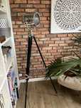 Lampa podłogowa loft trójnóg