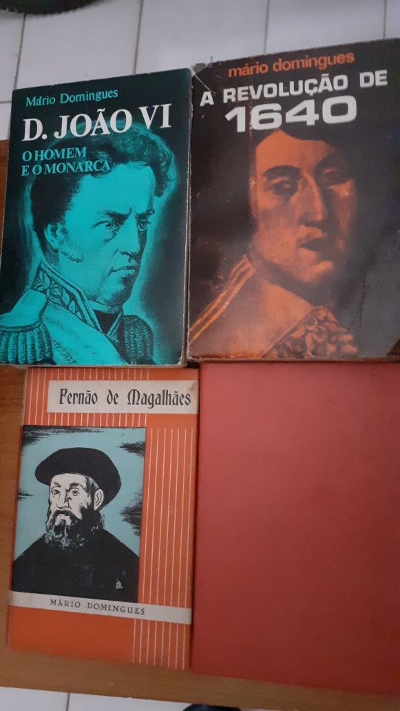 Livros Mário Domingues / Elaine Sanceau