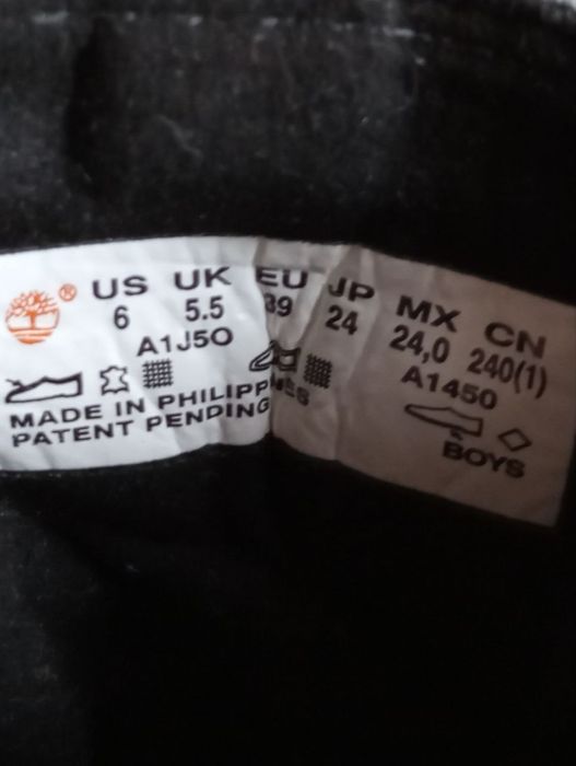 Шкіряні кросівки Timberland оригінал Розмір 39